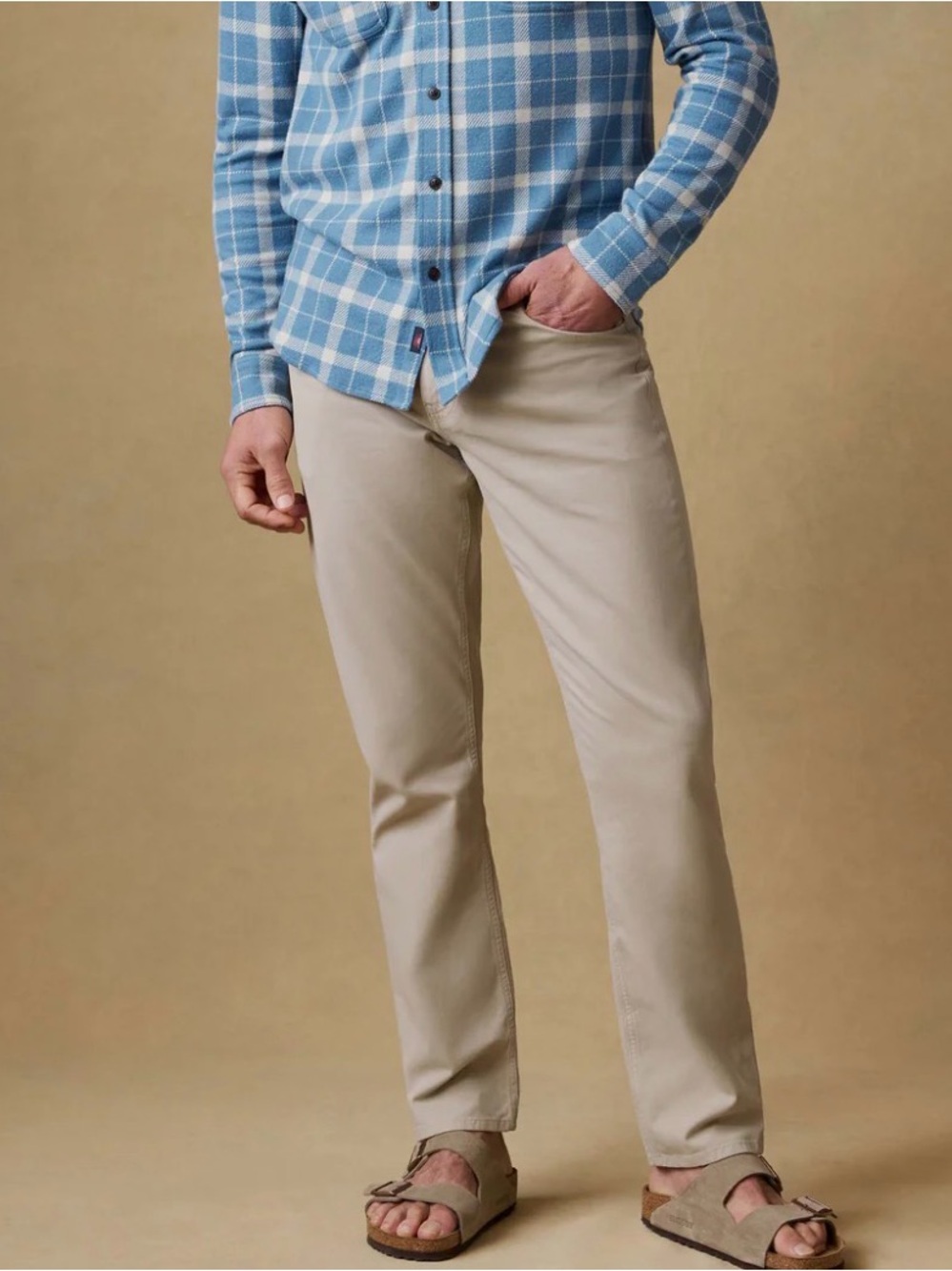 FAHERTY Reserve Twill 5-Pocket Pant Rocky Cliff Sz 29